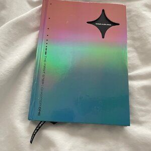 K-POP       Treasure  The First Step Single Album Chapter One  Cd   Book Poster